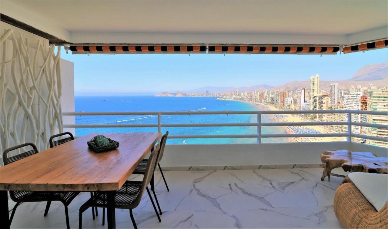 Luxurious 2-Bedroom Apt With Stunning Views, 1St Line On Levante Beach, Benidorm Extérieur photo