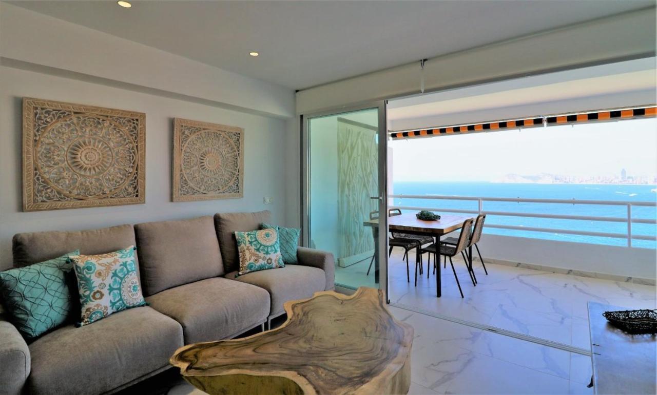 Luxurious 2-Bedroom Apt With Stunning Views, 1St Line On Levante Beach, Benidorm Extérieur photo