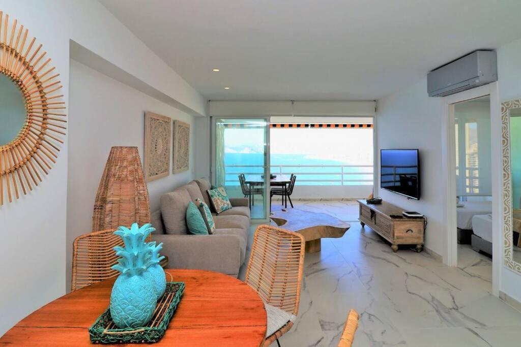 Luxurious 2-Bedroom Apt With Stunning Views, 1St Line On Levante Beach, Benidorm Extérieur photo