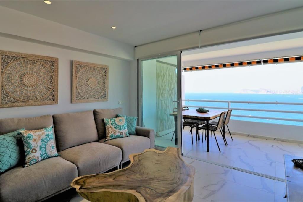 Luxurious 2-Bedroom Apt With Stunning Views, 1St Line On Levante Beach, Benidorm Extérieur photo
