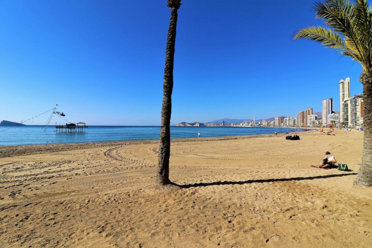 Luxurious 2-Bedroom Apt With Stunning Views, 1St Line On Levante Beach, Benidorm Extérieur photo